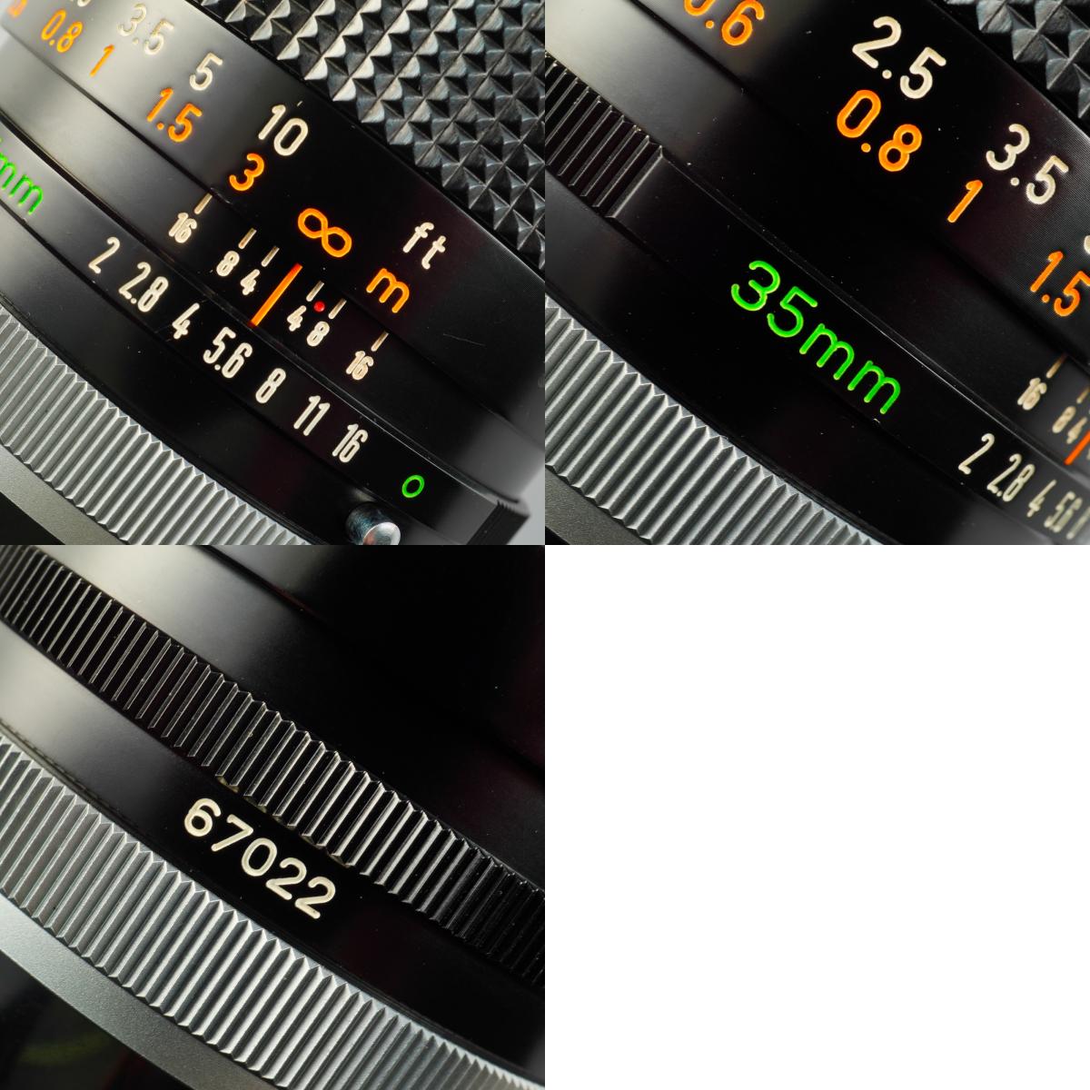 【Serviced】 Canon FD 35mm F/2 s.s.c. Concave "O" 単焦点レンズ