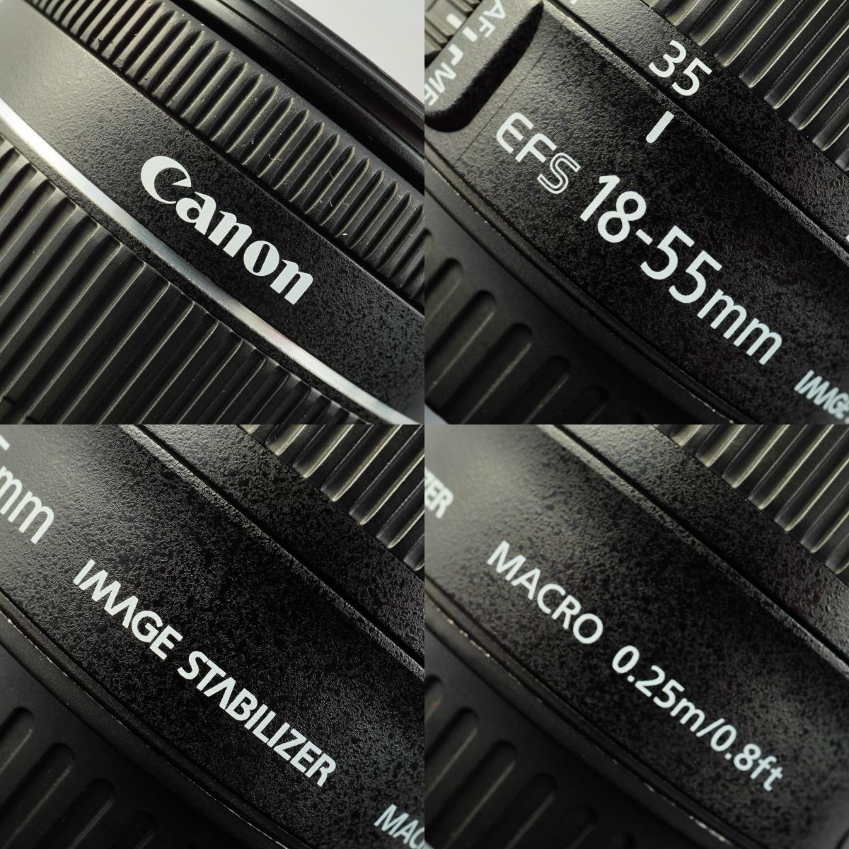Canon EF-S 18-55mm F/3.5-5.6 IS STM ズームレンズ