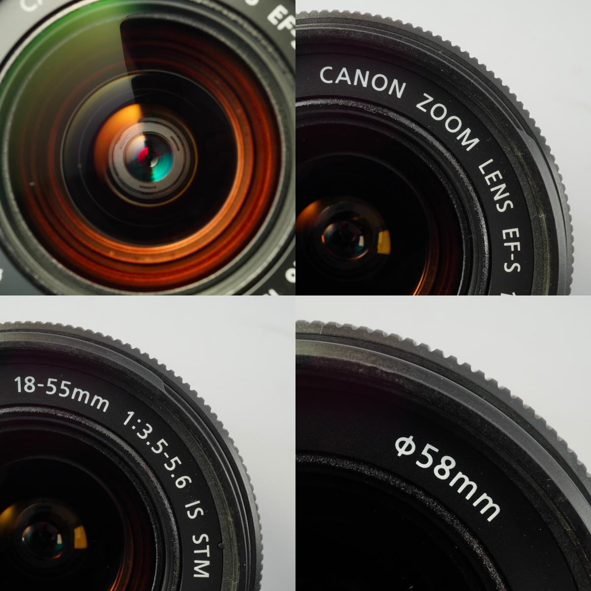 Canon EF-S 18-55mm F/3.5-5.6 IS STM ズームレンズ