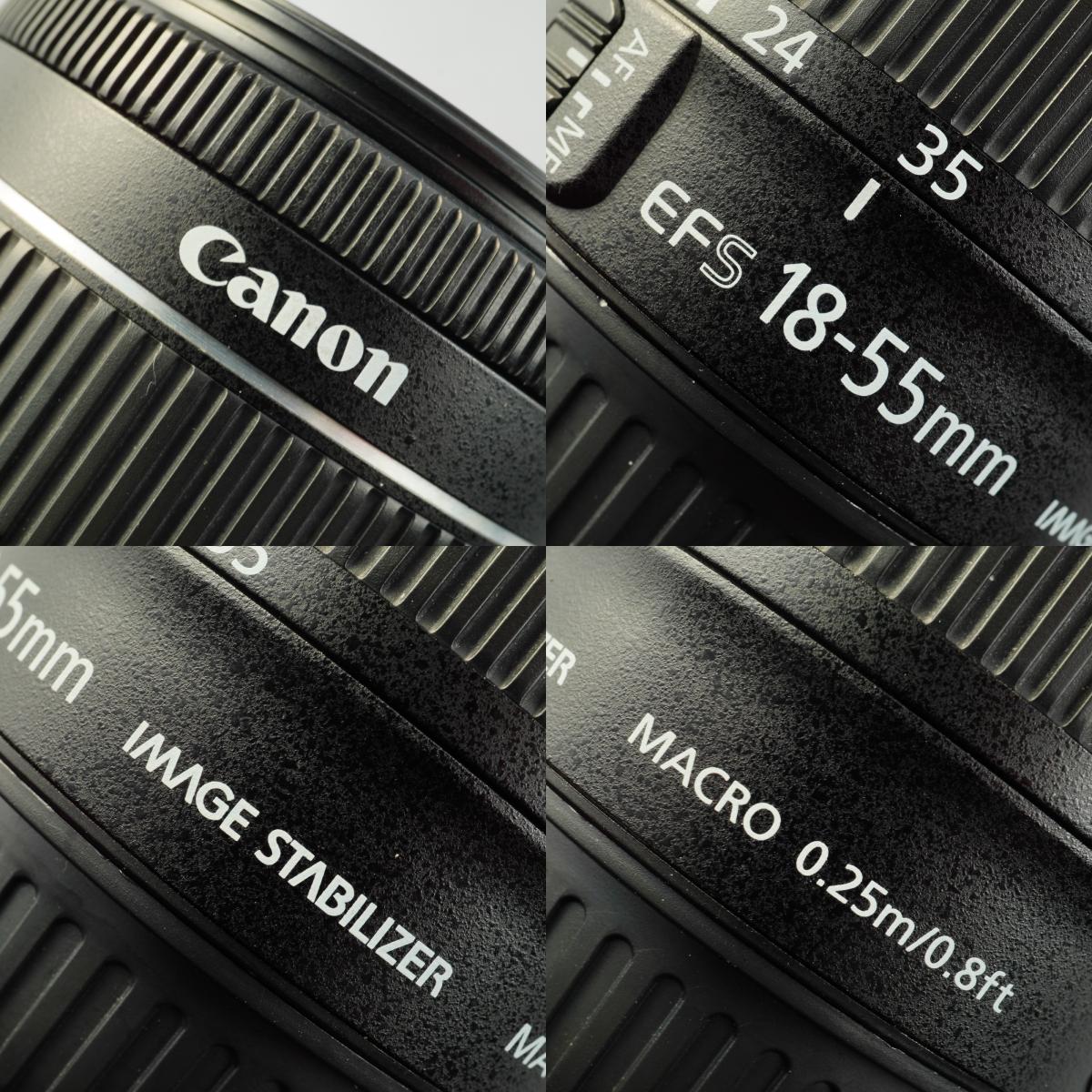 Canon EF-S 18-55mm F/3.5-5.6 IS STM ズームレンズ