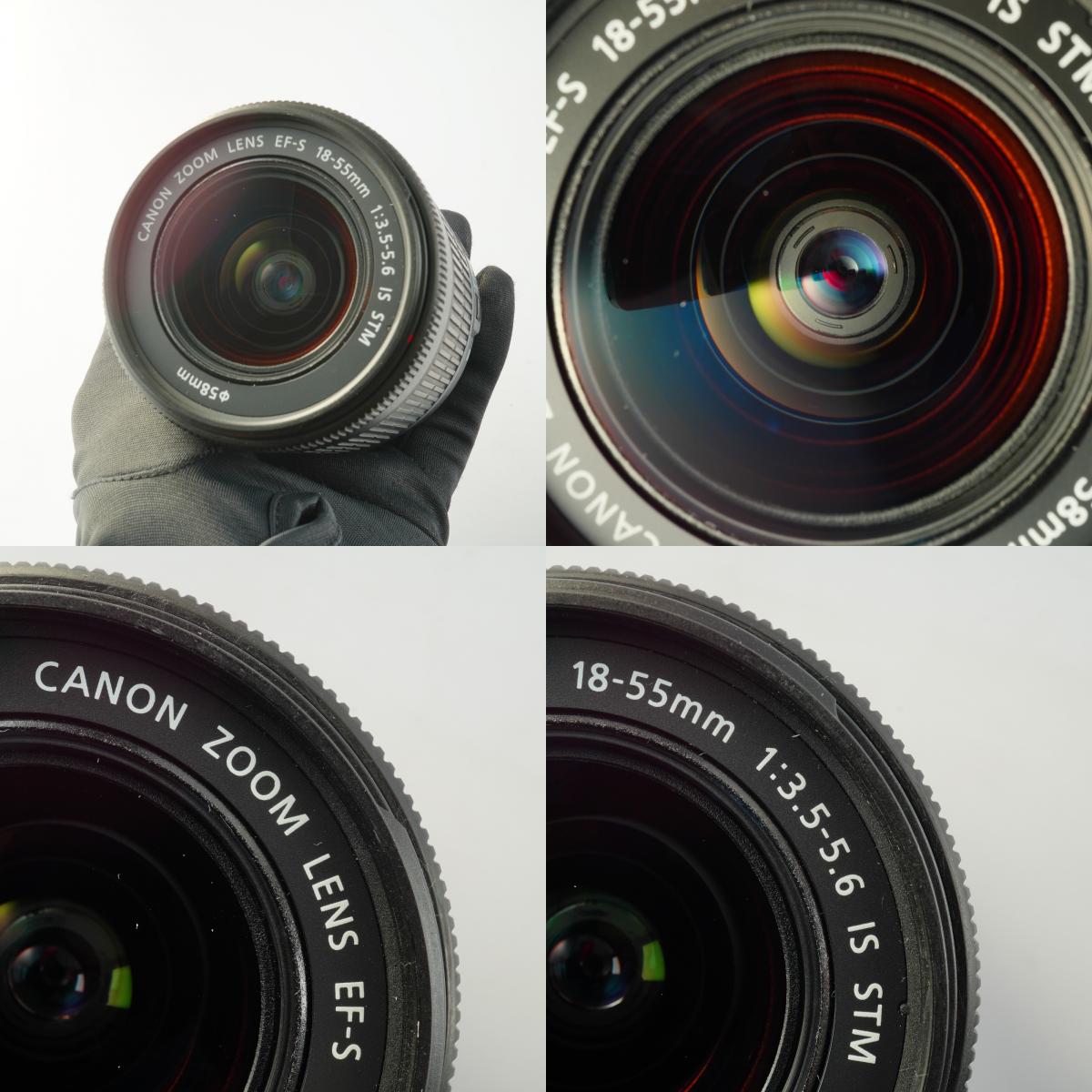 Canon EF-S 18-55mm F/3.5-5.6 IS STM ズームレンズ