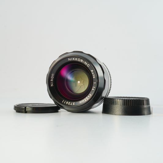 【Serviced】 Nikon Ai改 NIKKOR-N.C Auto 35mm F/1.4 単焦点レンズ