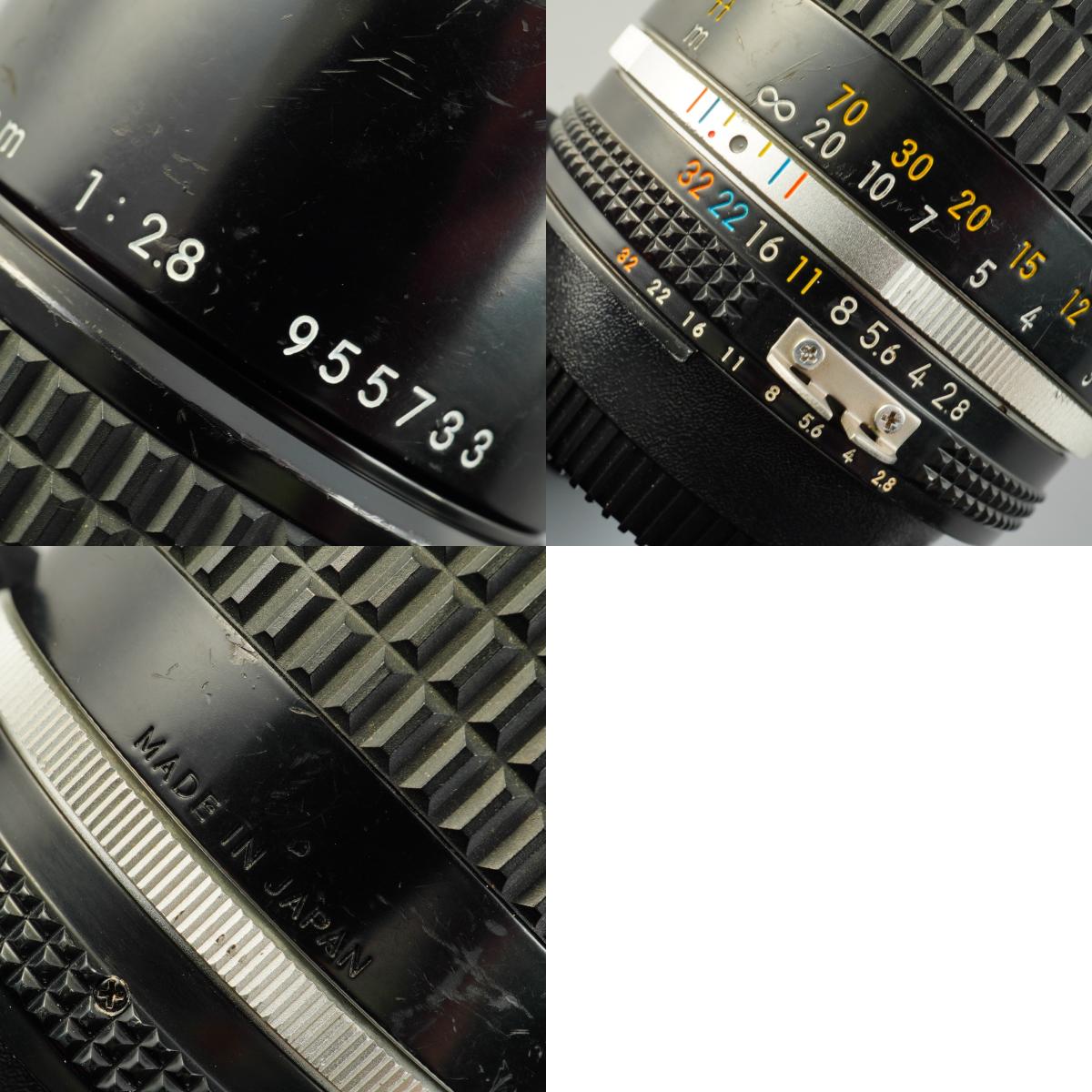 【Serviced】 Nikon Ai-S NIKKOR 135mm F/2.8 単焦点レンズ