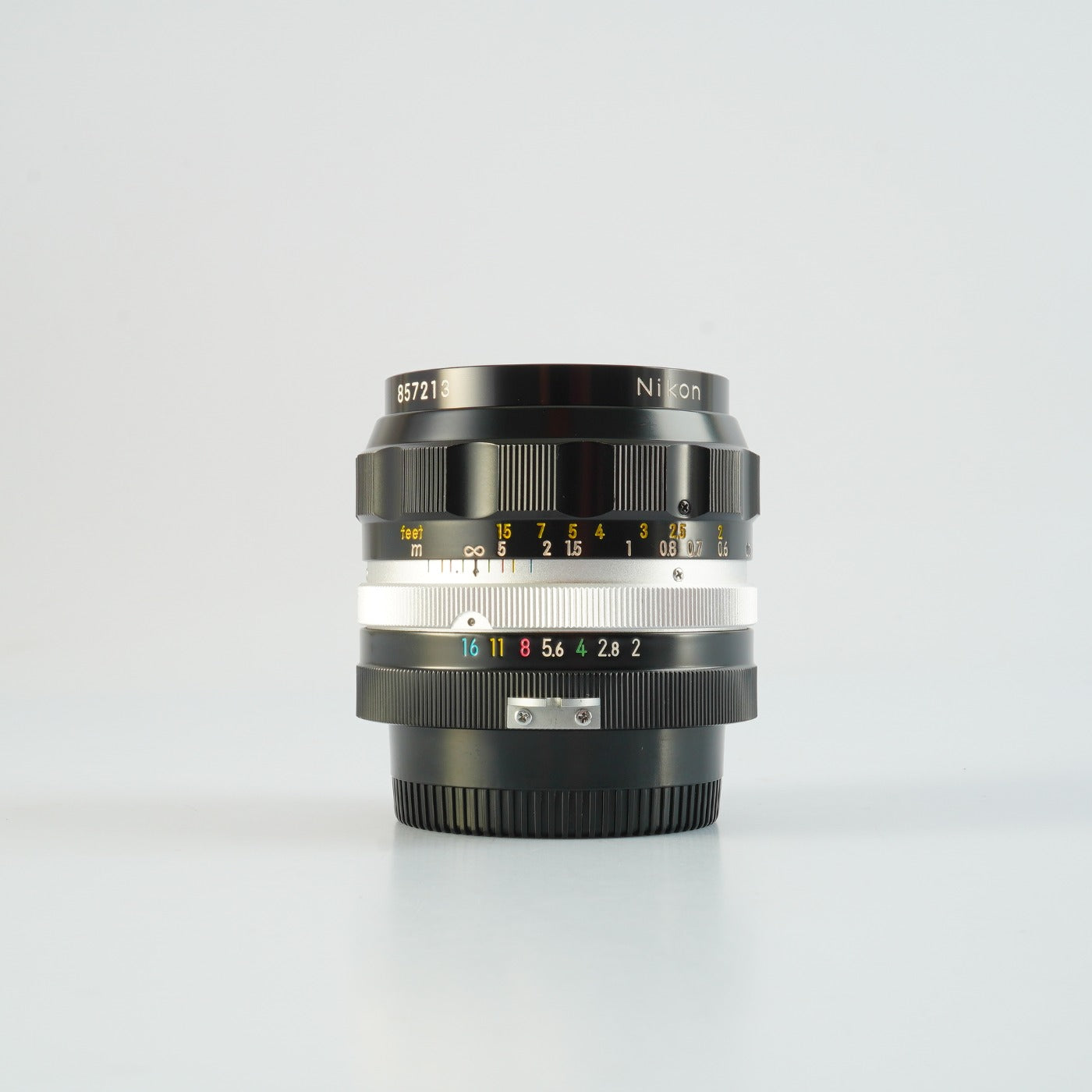 【Serviced】 Nikon 非Ai NIKKOR-O.C Auto 35mm F/2 単焦点レンズ