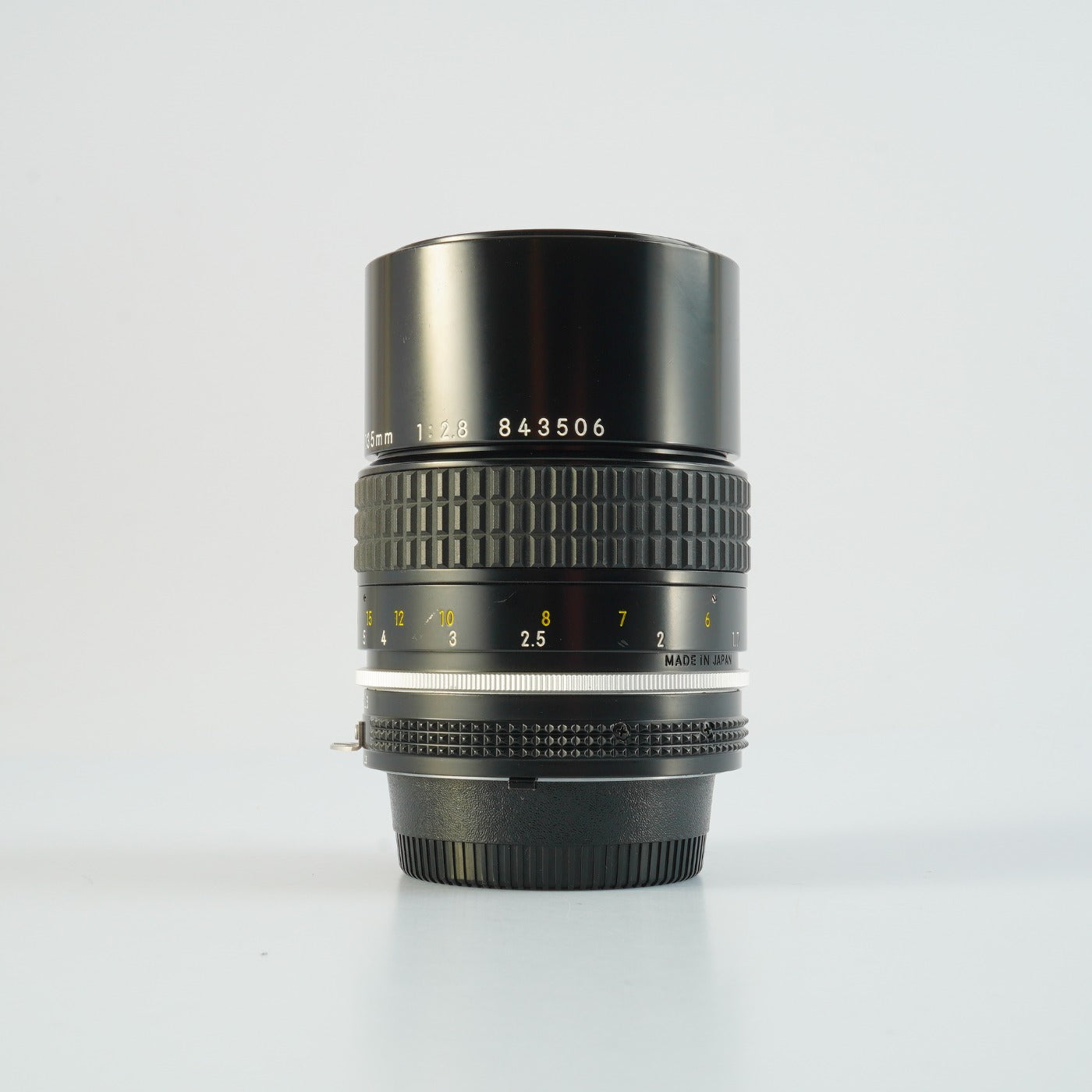 【Serviced】 Nikon Ai NIKKOR 135mm F/2.8 単焦点レンズ