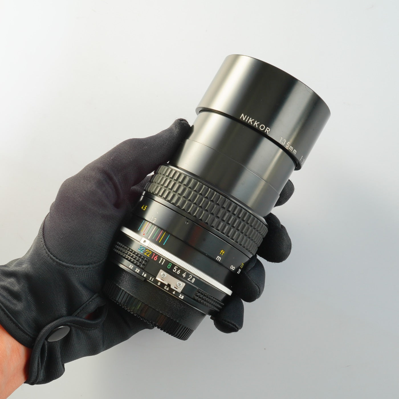 【Serviced】 Nikon Ai NIKKOR 135mm F/2.8 単焦点レンズ