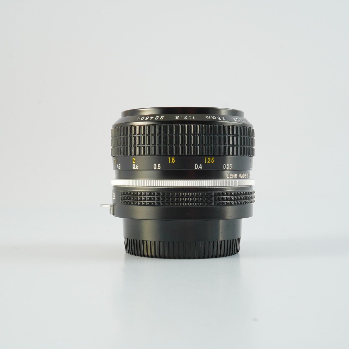 【Serviced】 Nikon 非Ai Nikkor 28mm F/2.8 単焦点レンズ