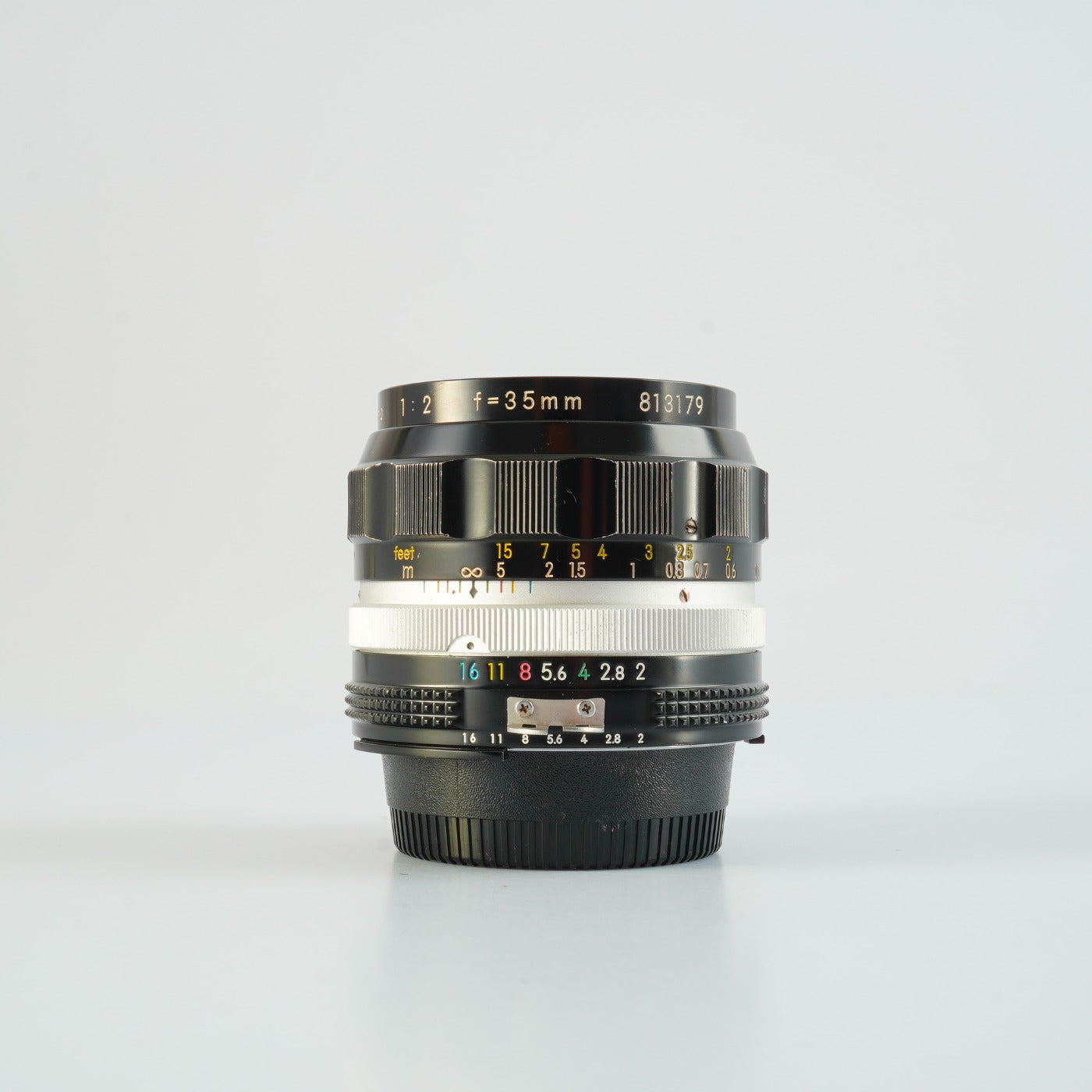 【Serviced】 Nikon Ai改 Nikkor-O Auto 35mm F/2 単焦点レンズ