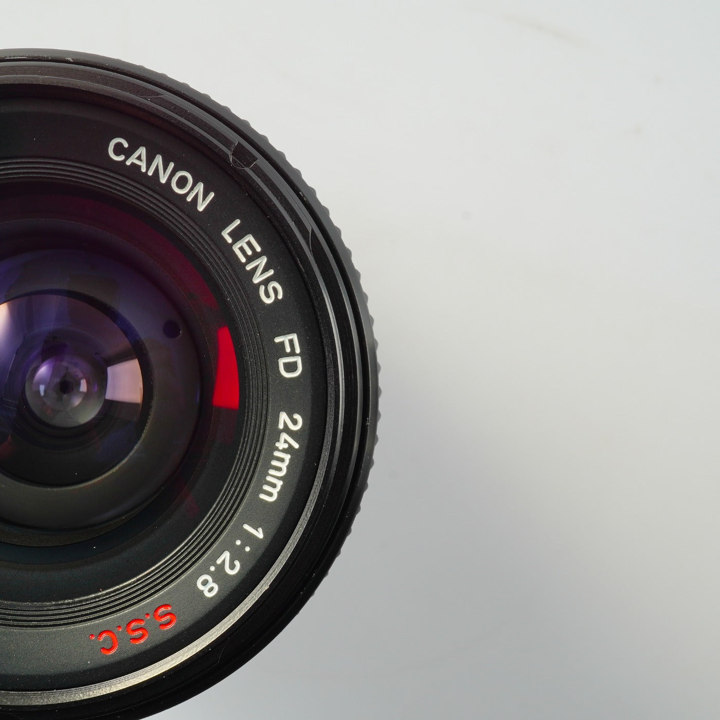 【Serviced】 Canon FD 24mm F/2.8 S.S.C. 単焦点レンズ