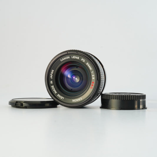 【Serviced】 Canon FD 24mm F/2.8 S.S.C. 単焦点レンズ