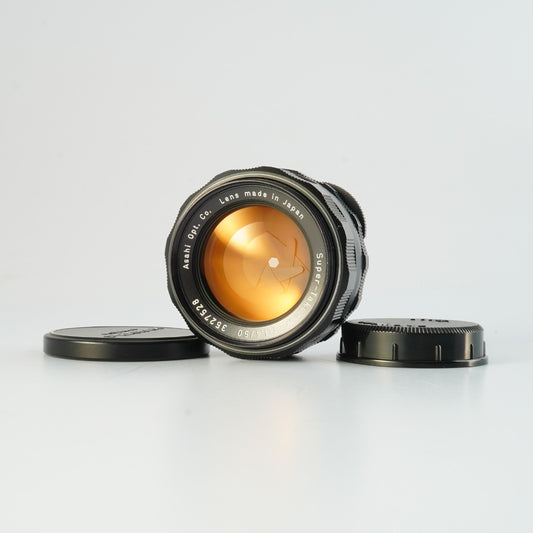 【Serviced】 PENTAX Super Takumar 50mm F/1.4 (M42用) 単焦点レンズ