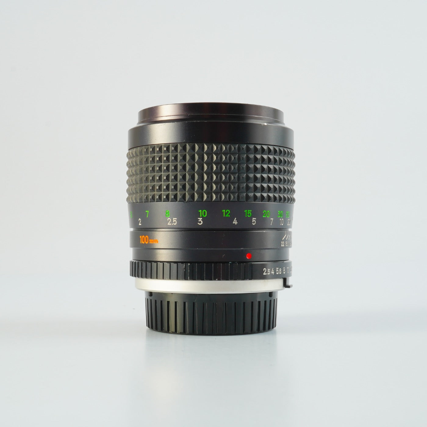 【Serviced】 MINOLTA MC TELE ROKKOR PF 100mm F/2.5 単焦点レンズ