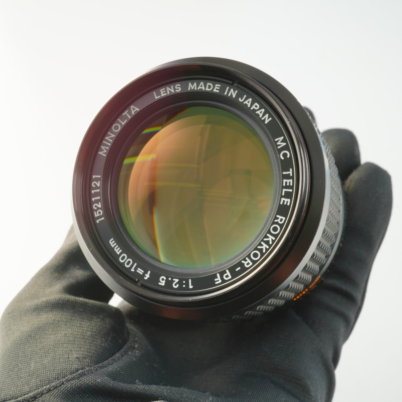【Serviced】 MINOLTA MC TELE ROKKOR PF 100mm F/2.5 単焦点レンズ