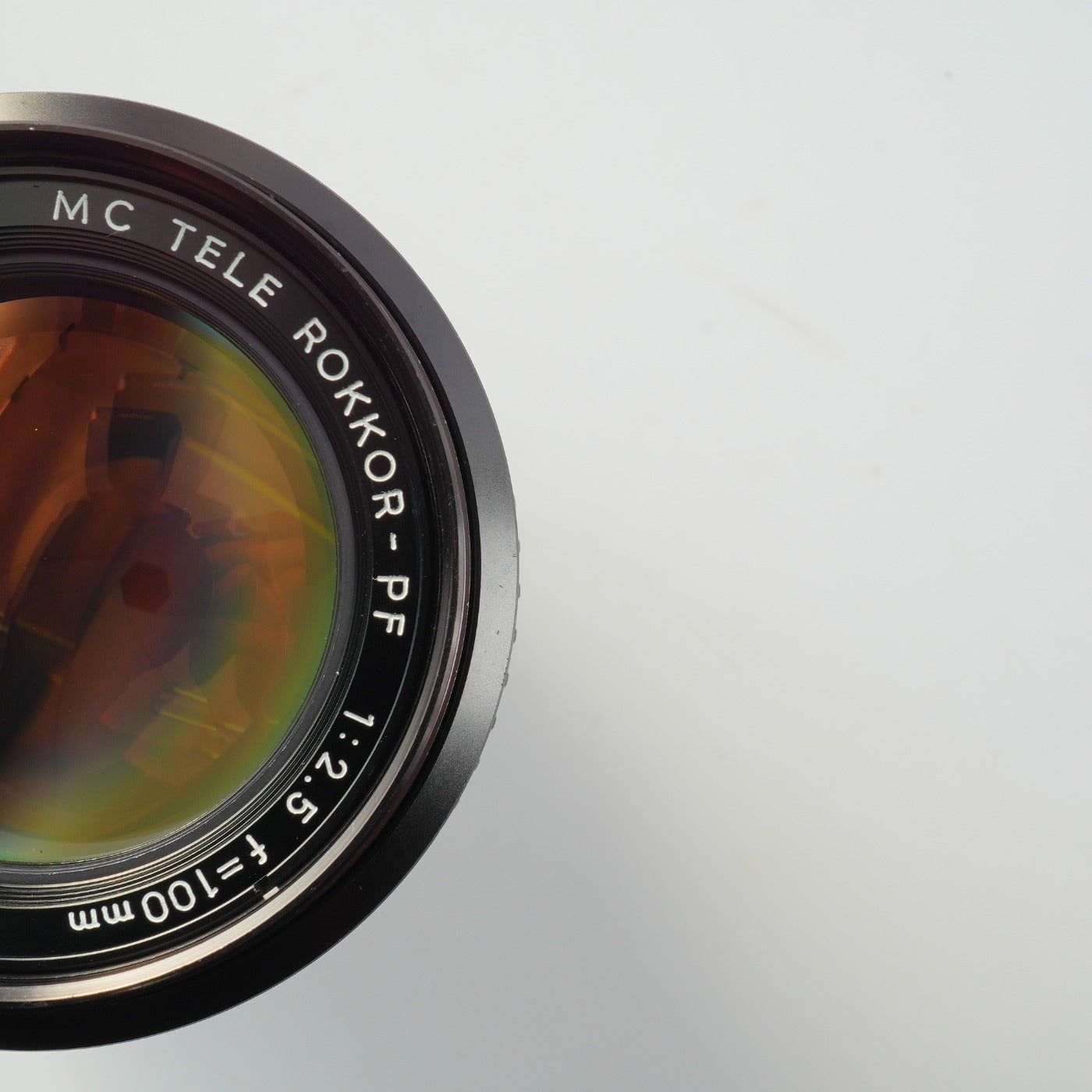 【Serviced】 MINOLTA MC TELE ROKKOR PF 100mm F/2.5 単焦点レンズ