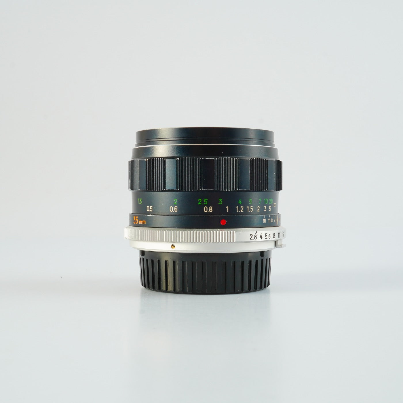 【Serviced】 MINOLTA MC W.ROKKOR-HG 35mm F/2.8 単焦点レンズ