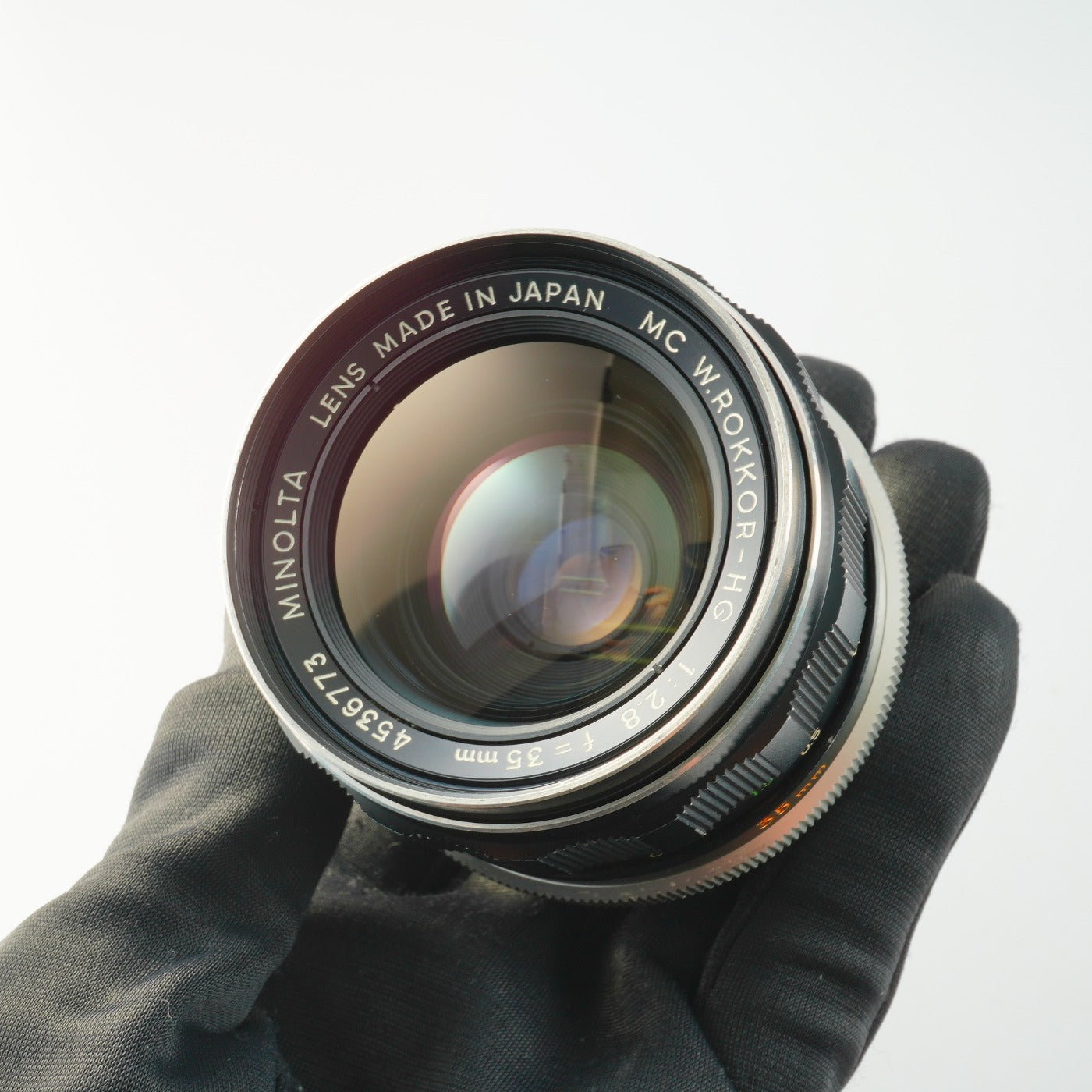 【Serviced】 MINOLTA MC W.ROKKOR-HG 35mm F/2.8 単焦点レンズ
