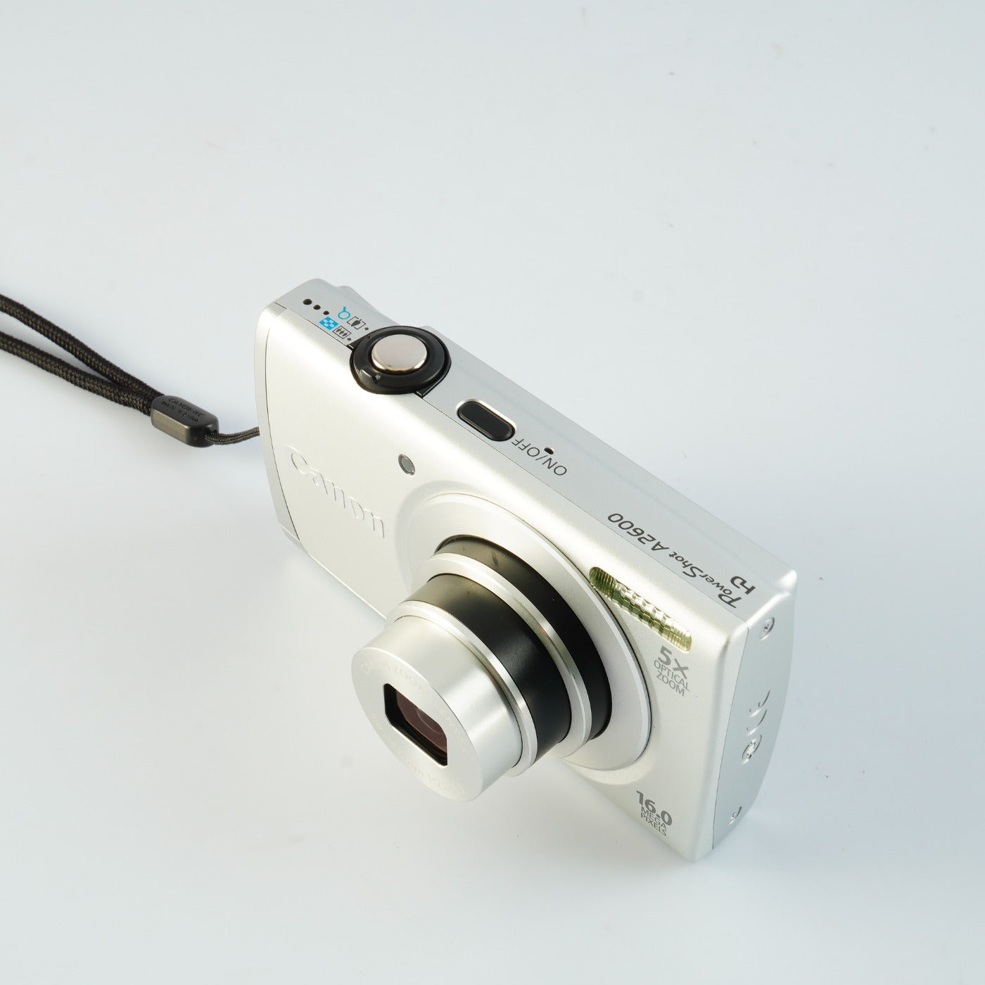 Canon PowerShot A2600 Silver + SD 2GB コンパクトデジタルカメラ