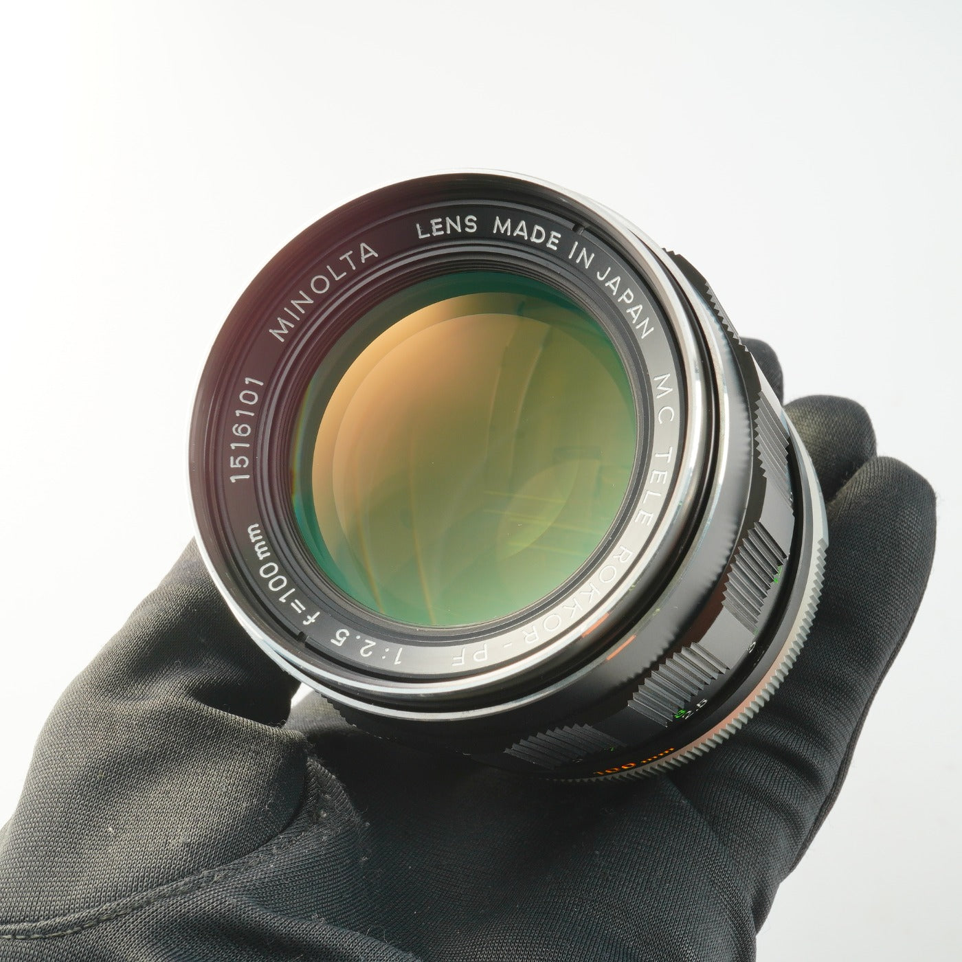【Serviced】 MINOLTA MC TELE ROKKOR PF 100mm F/2.5 単焦点レンズ