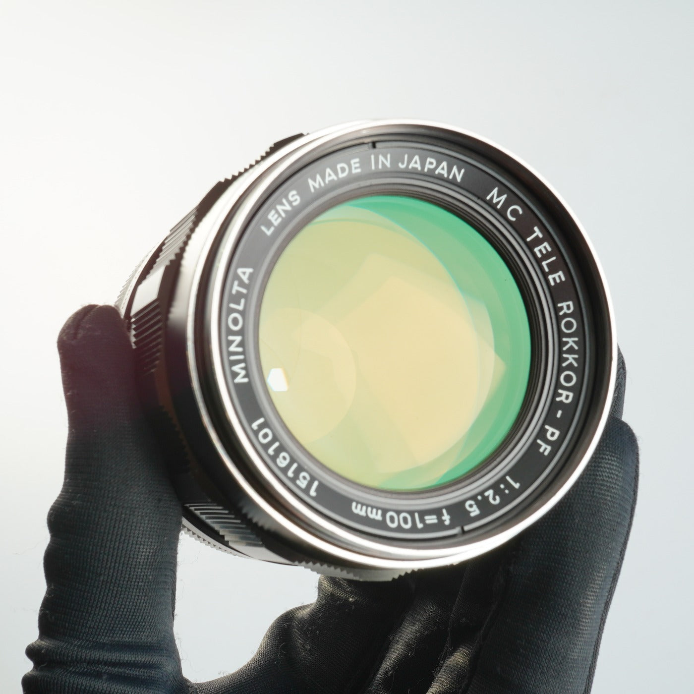 【Serviced】 MINOLTA MC TELE ROKKOR PF 100mm F/2.5 単焦点レンズ