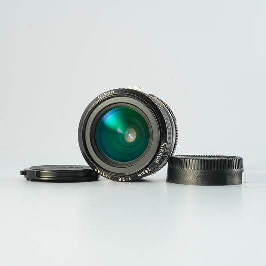 【Serviced】 Nikon Ai Nikkor 28mm F/2.8 単焦点レンズ
