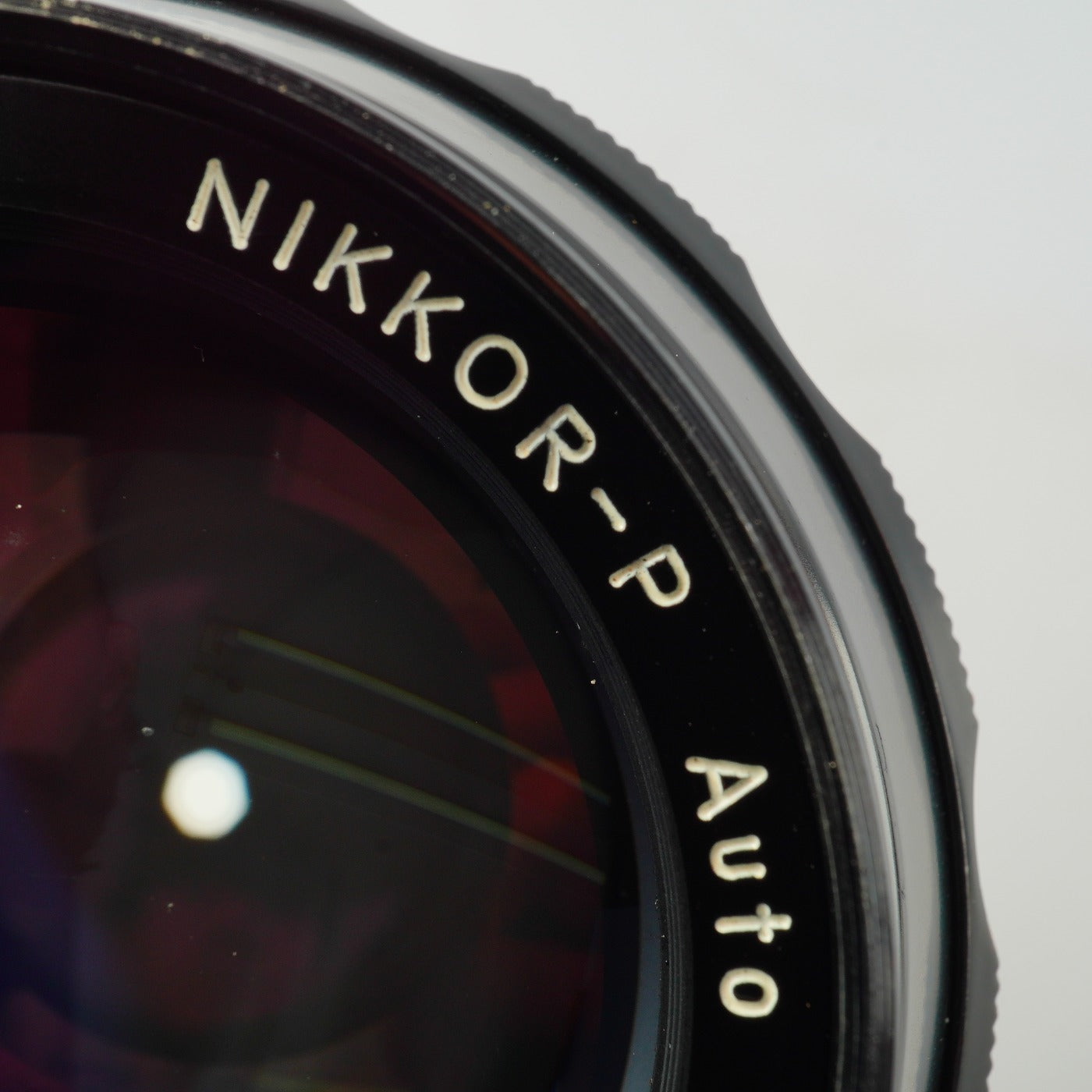 【Serviced】 Nikon 非Ai NIKKOR-P Auto 105mm F/2.5 単焦点レンズ
