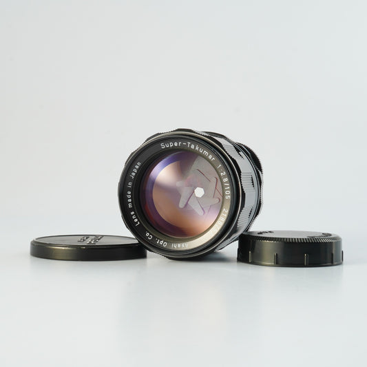 【Serviced】 PENTAX Super Takumar 105mm F/2.8 (M42用) 単焦点レンズ