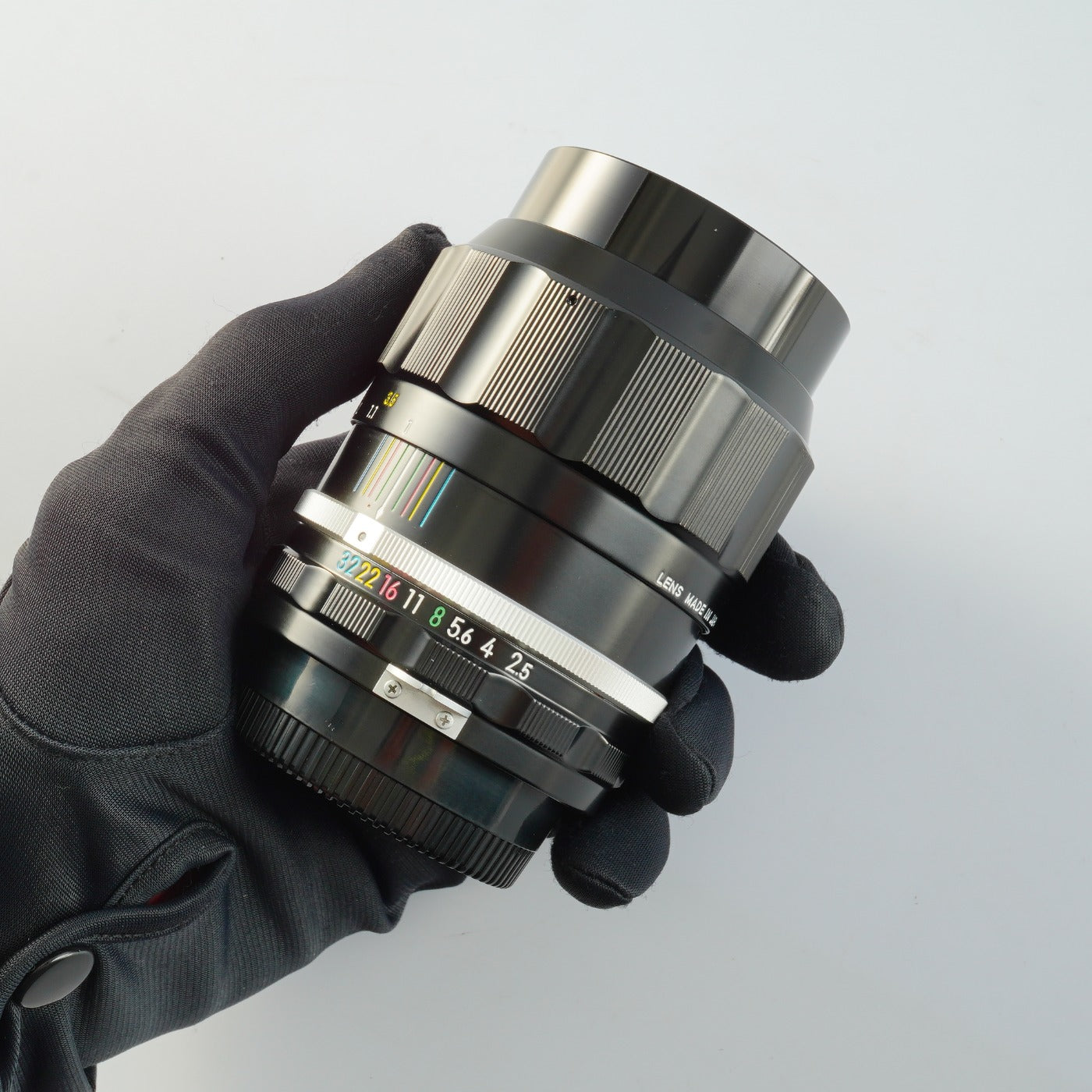 【Serviced】 Nikon 非Ai NIKKOR-P.C Auto 105mm F/2.5 単焦点レンズ