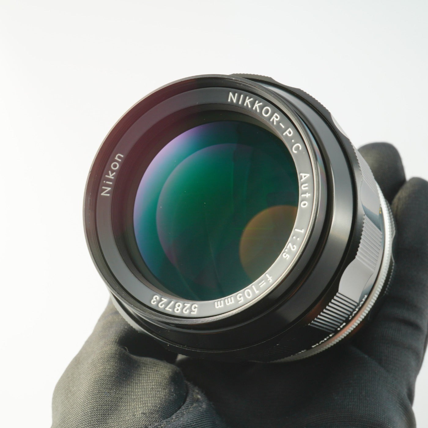 【Serviced】 Nikon 非Ai NIKKOR-P.C Auto 105mm F/2.5 単焦点レンズ