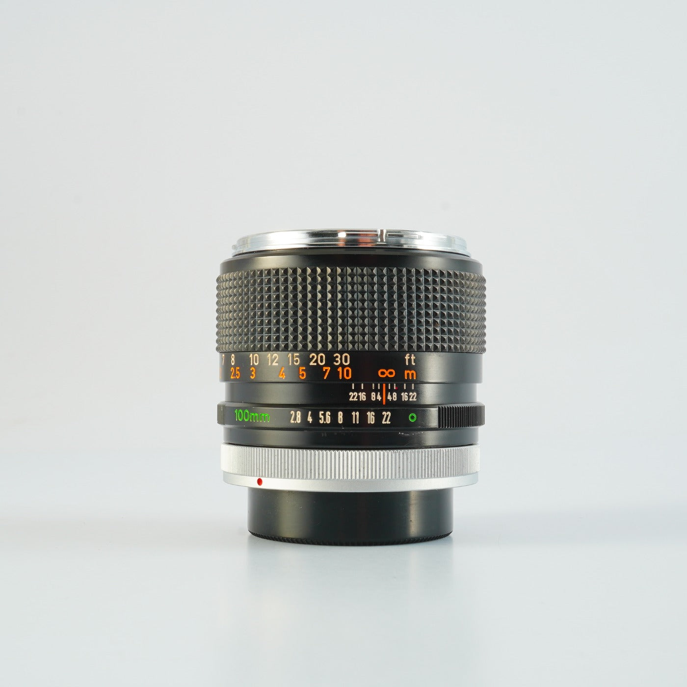 【Serviced】 Canon FD 100mm F/2.8 単焦点レンズ