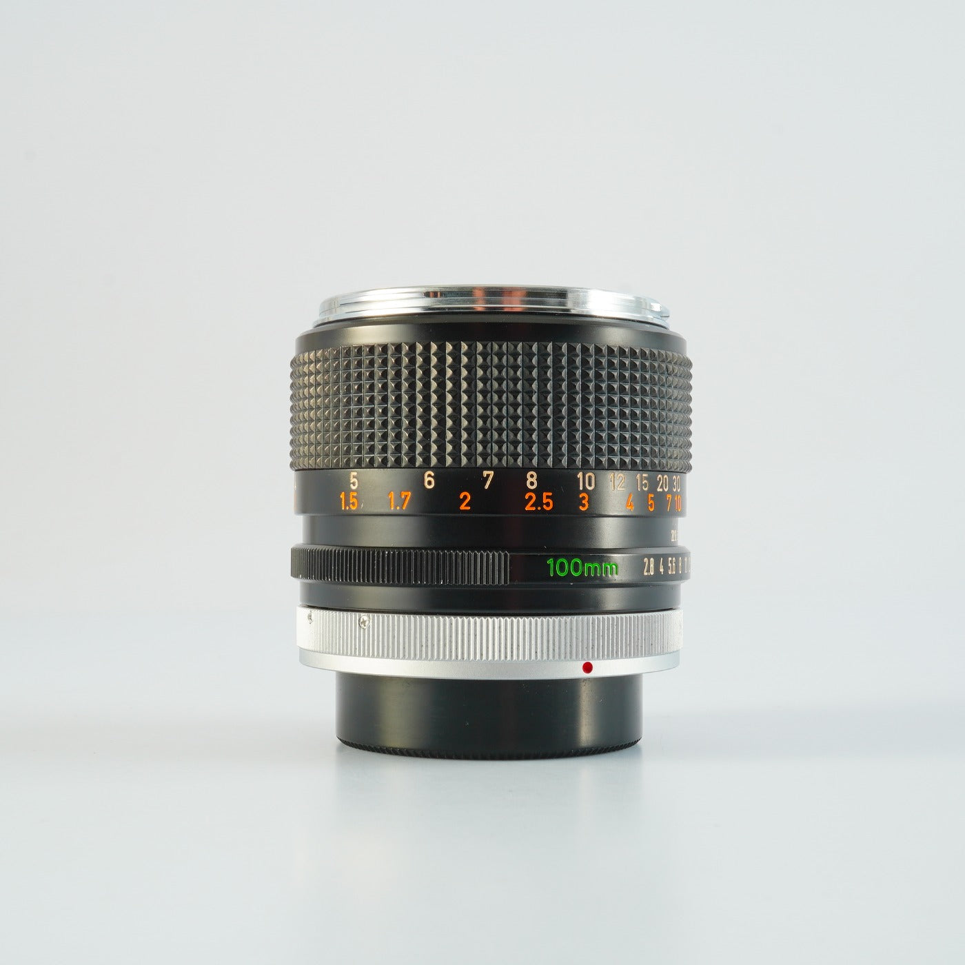 【Serviced】 Canon FD 100mm F/2.8 単焦点レンズ