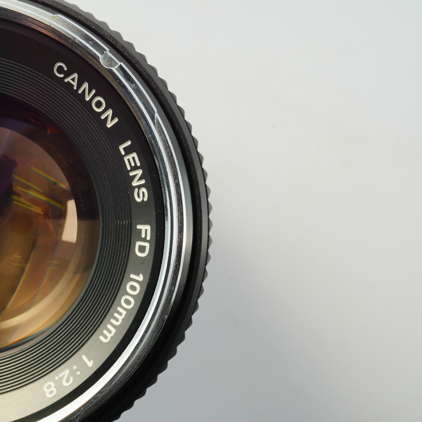 【Serviced】 Canon FD 100mm F/2.8 単焦点レンズ