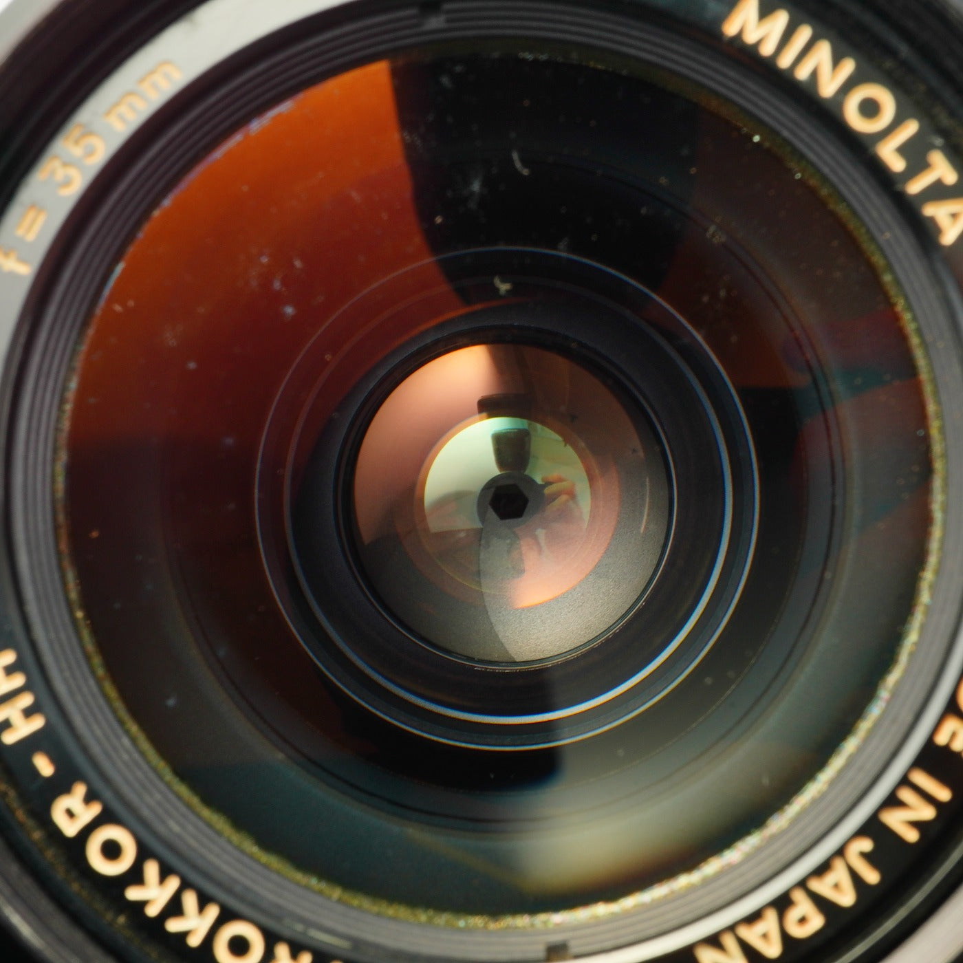 【Serviced】 MINOLTA MC W.ROKKOR HH 35mm F/1.8 単焦点レンズ