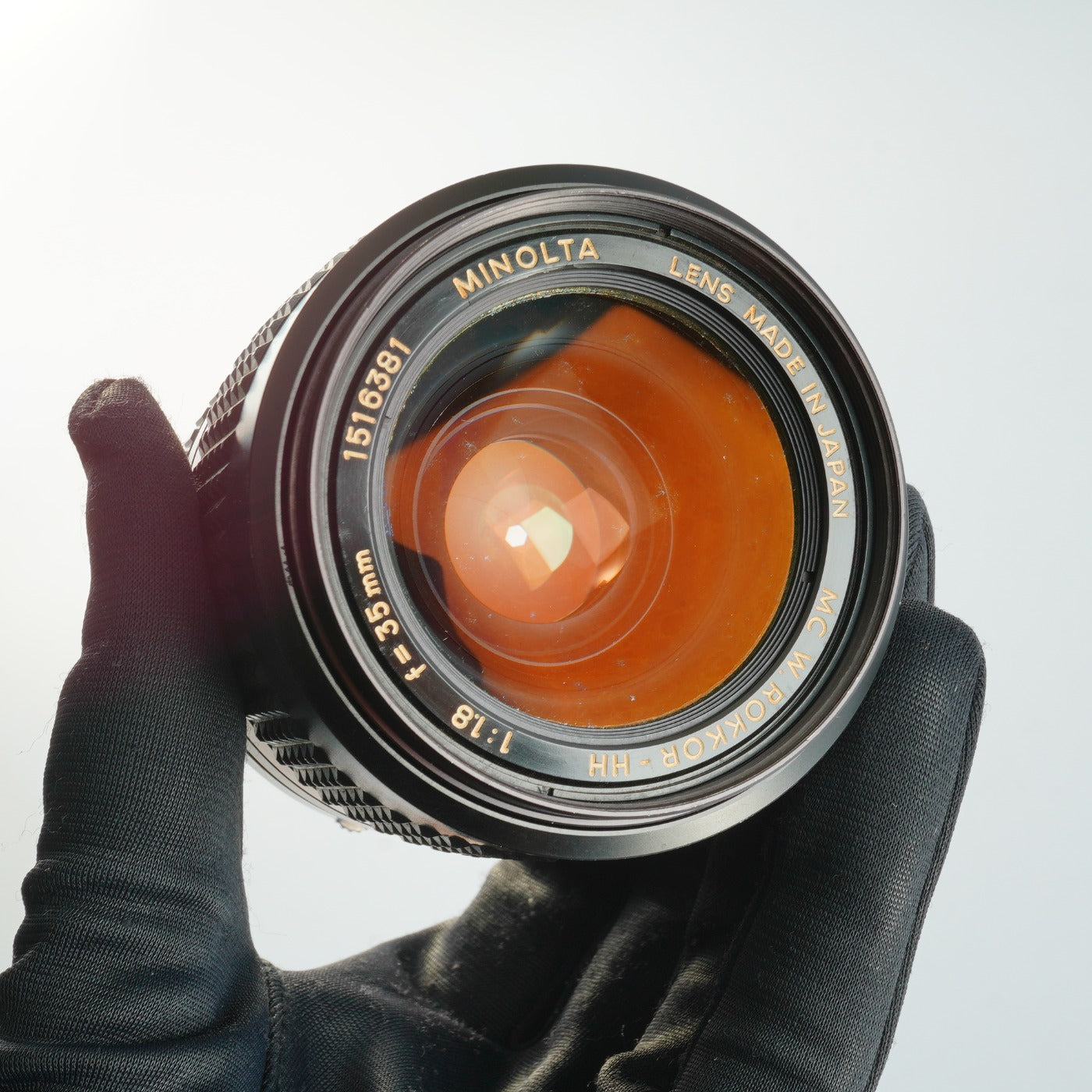 【Serviced】 MINOLTA MC W.ROKKOR HH 35mm F/1.8 単焦点レンズ