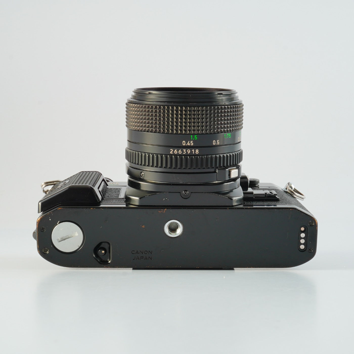 【SERVICED】 Canon AE-1 Program Black + New FD 50mm F/1.4 MF フィルム一眼レフカメラ