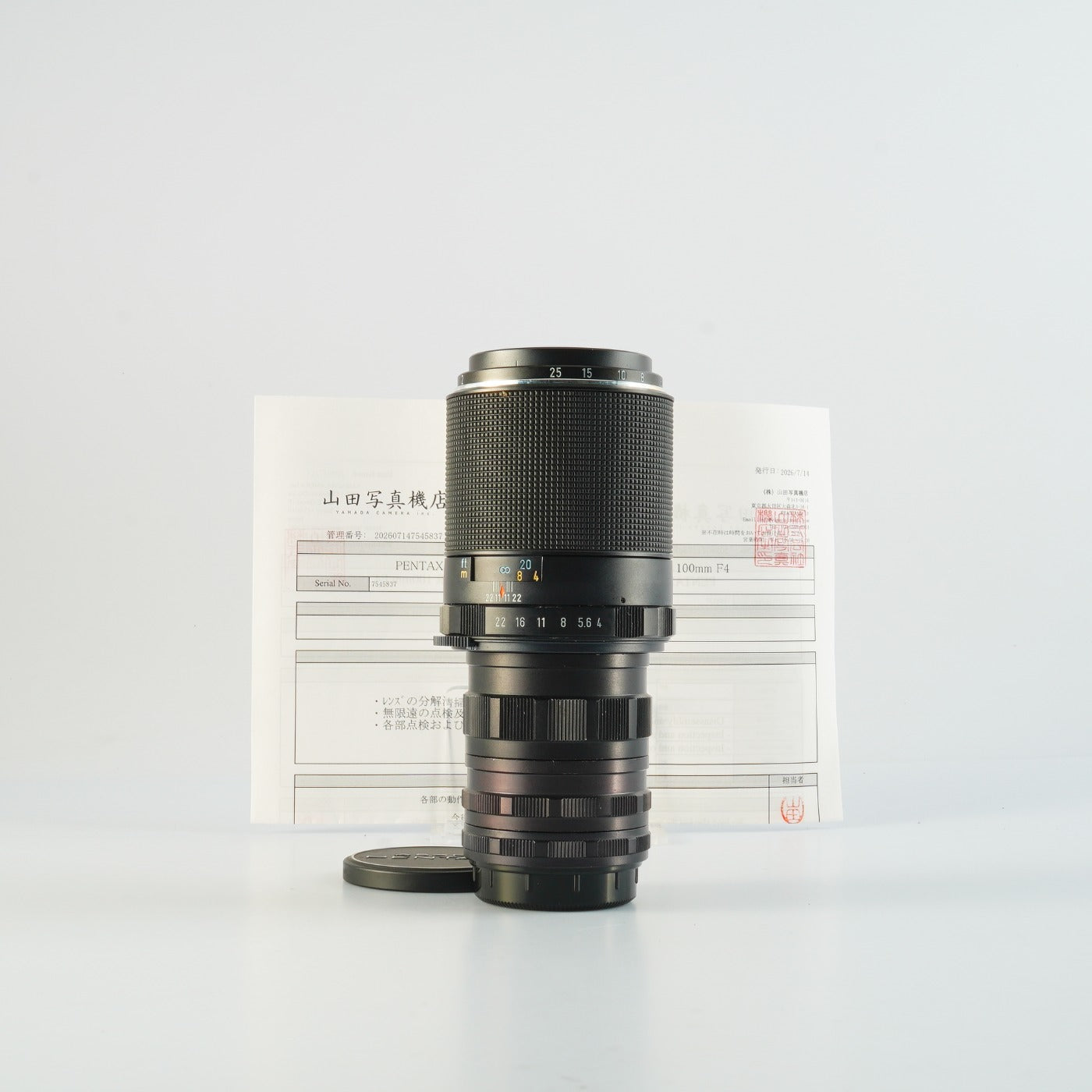 【Serviced】 PENTAX Super-Multi-Coated MACRO-TAKUMAR 100mm F/4 + Extension Tube Set Of 3 (M42用) 単焦点レンズ