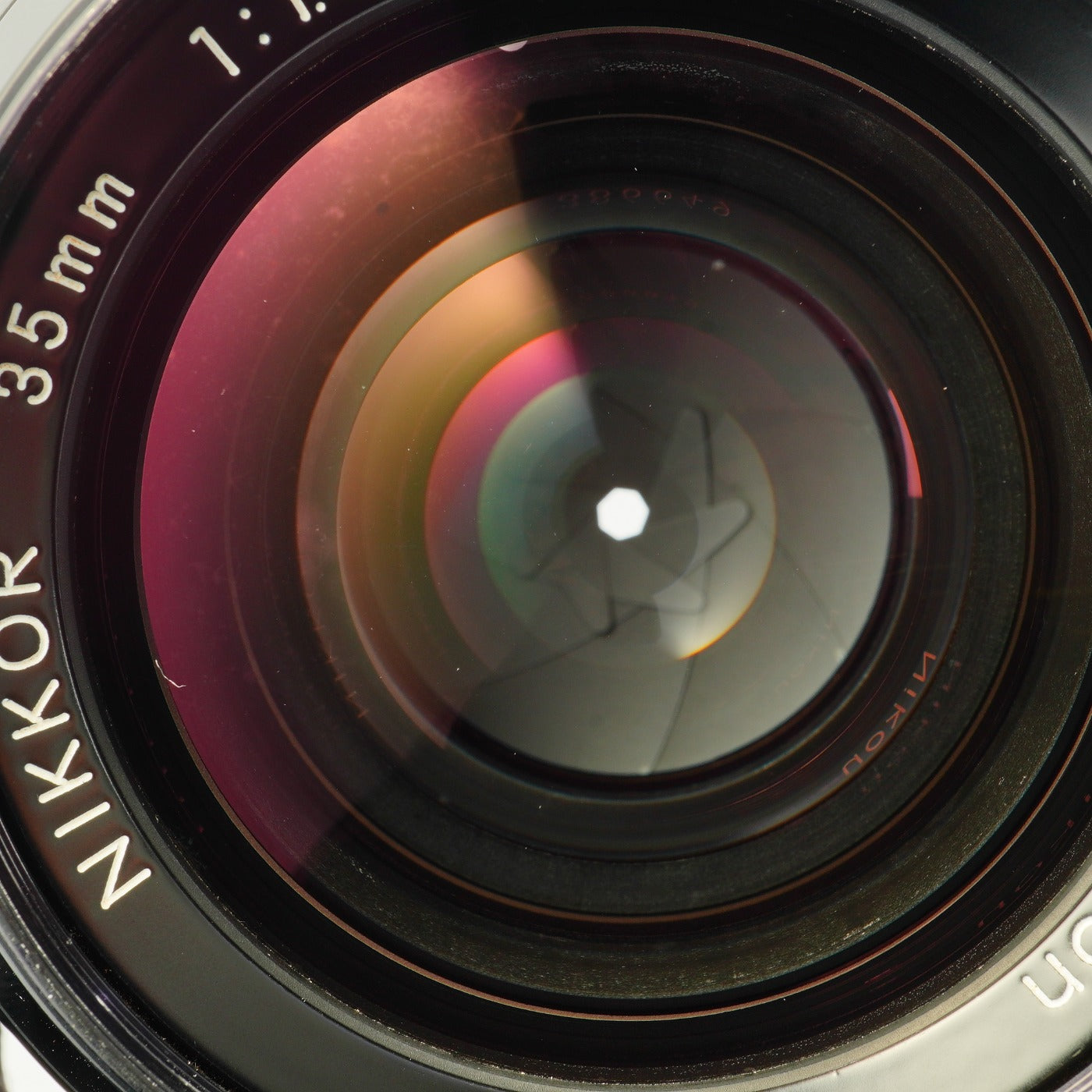 【Serviced】 Nikon Ai改 NIKKOR 35mm F/1.4 単焦点レンズ
