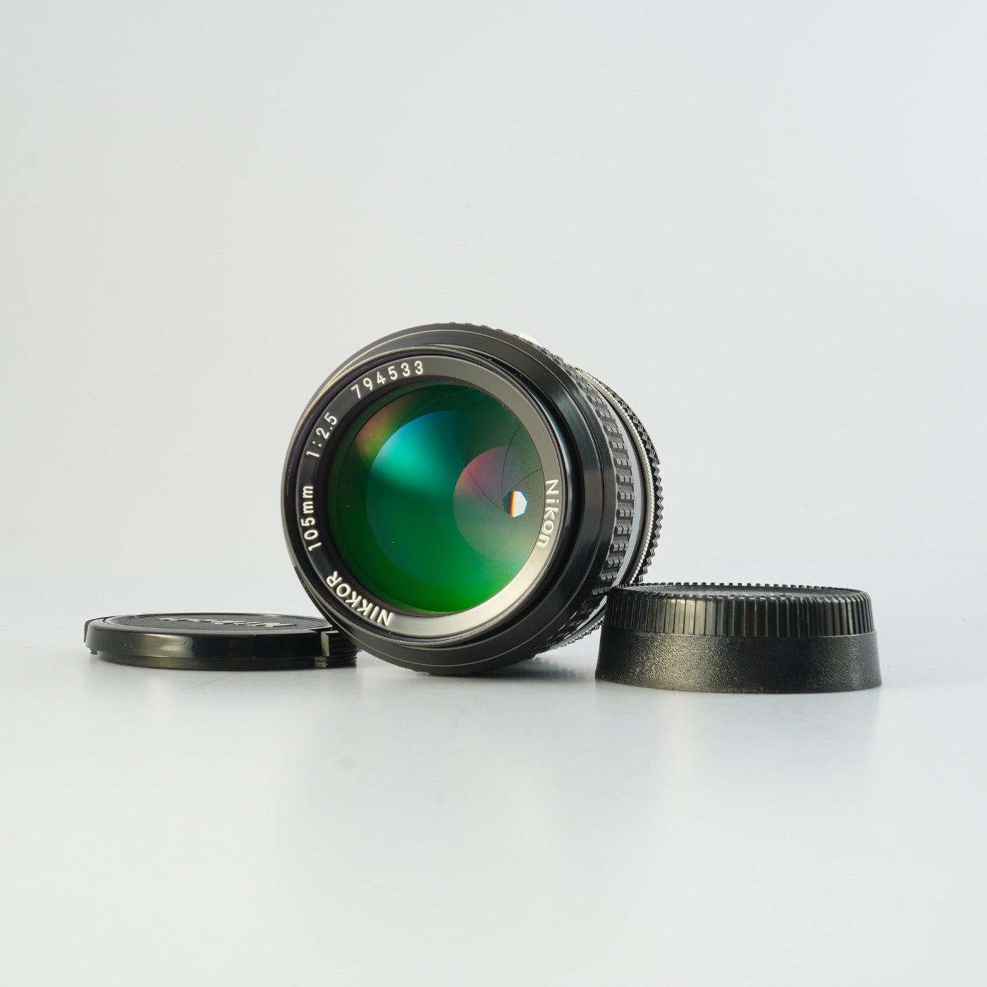 【Serviced】 Nikon Ai NIKKOR 105mm F/2.5 単焦点レンズ