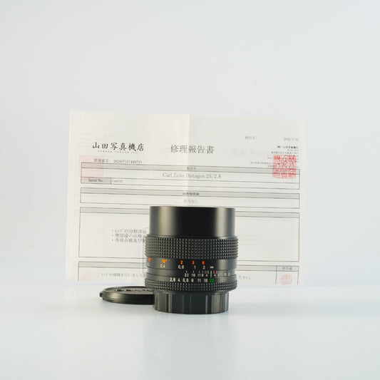 【Serviced】 CONTAX Carl Zeiss Distagon T* 25mm F/2.8 MMJ 単焦点レンズ