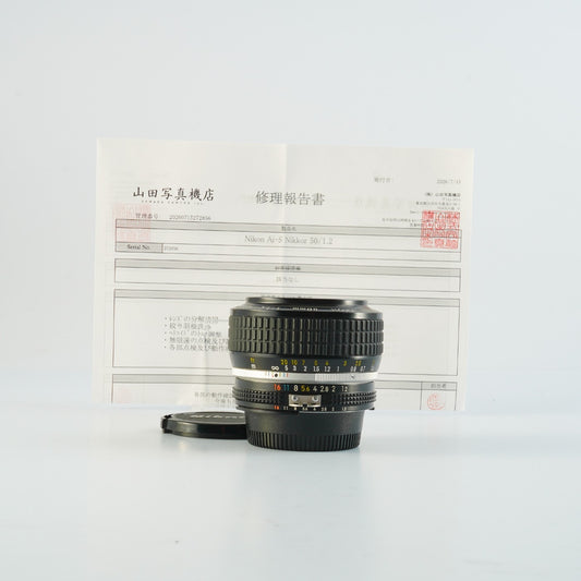 【Serviced】 Nikon Ai-S NIKKOR 50mm F/1.2 単焦点レンズ