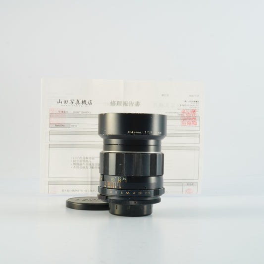 【Serviced】 PENTAX Super Takumar 85mm F/1.9 (M42用) 単焦点レンズ