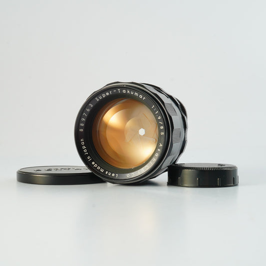 【Serviced】 PENTAX Super Takumar 85mm F/1.9 (M42用) 単焦点レンズ