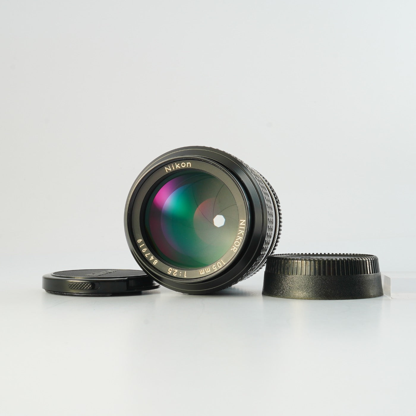 【Serviced】 Nikon Ai NIKKOR 105mm F/2.5 単焦点レンズ
