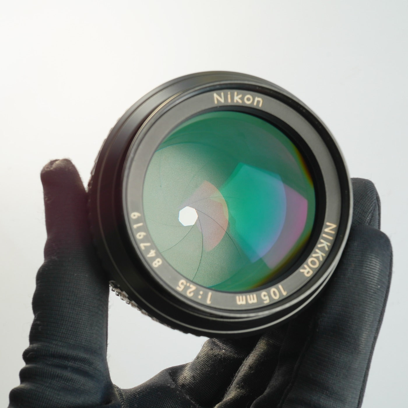 【Serviced】 Nikon Ai NIKKOR 105mm F/2.5 単焦点レンズ