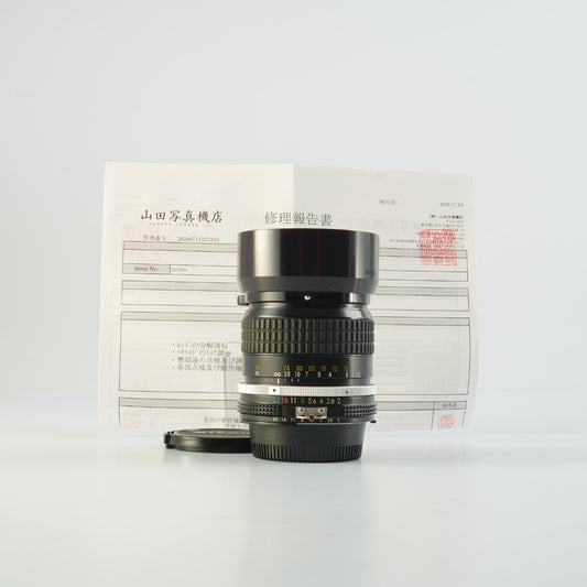 【Serviced】 Nikon Ai NIKKOR 85mm F/2 単焦点レンズ