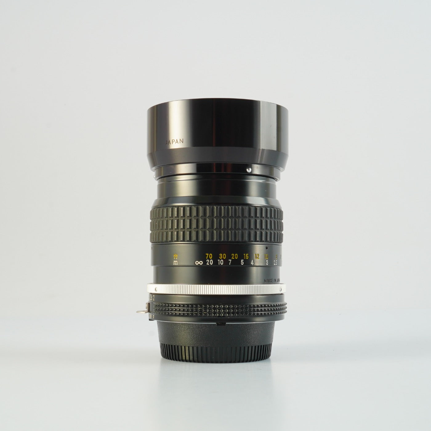 【Serviced】 Nikon Ai NIKKOR 85mm F/2 単焦点レンズ