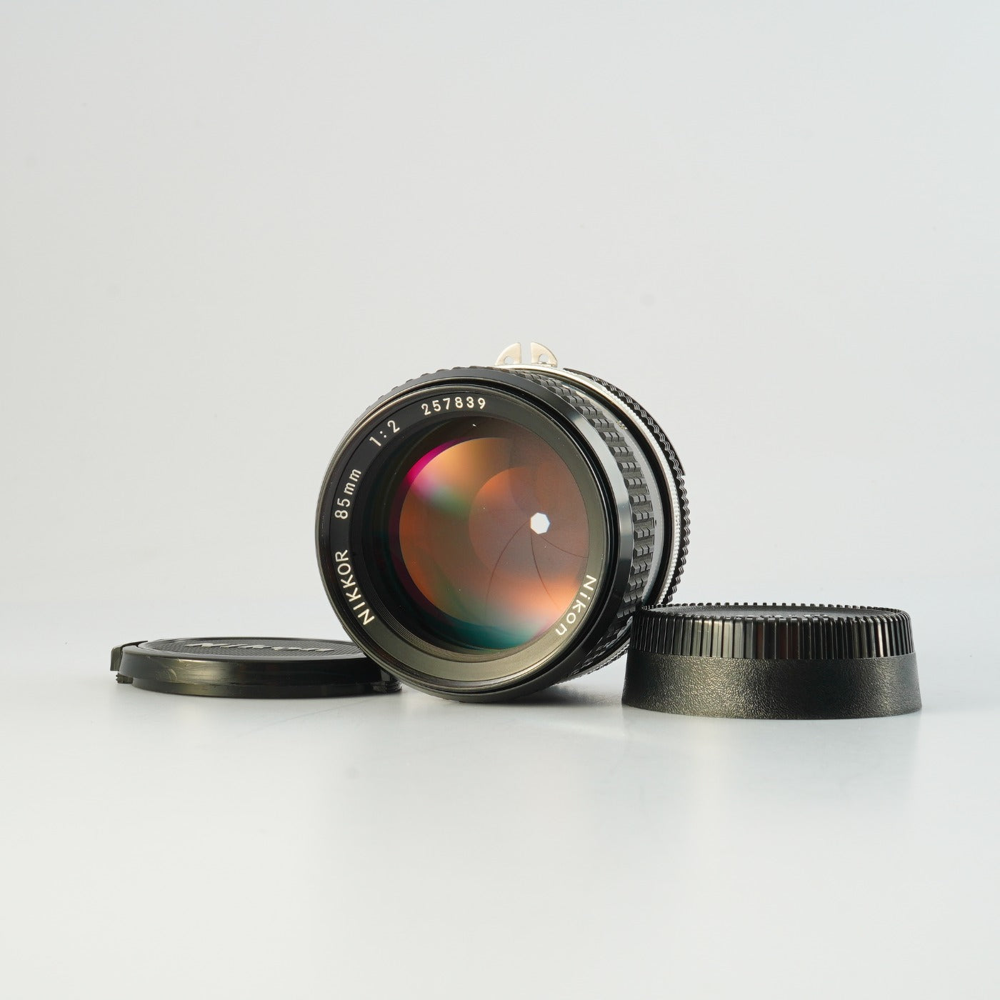 【Serviced】 Nikon Ai NIKKOR 85mm F/2 単焦点レンズ