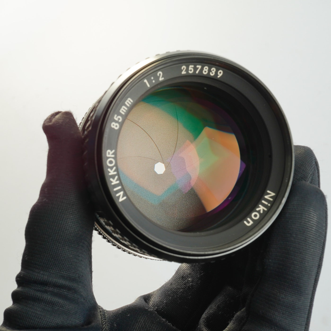 【Serviced】 Nikon Ai NIKKOR 85mm F/2 単焦点レンズ