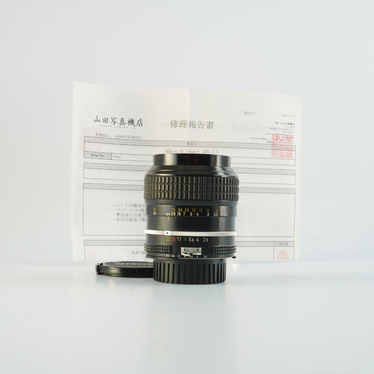 【Serviced】 Nikon Ai NIKKOR 105mm F/2.5 単焦点レンズ