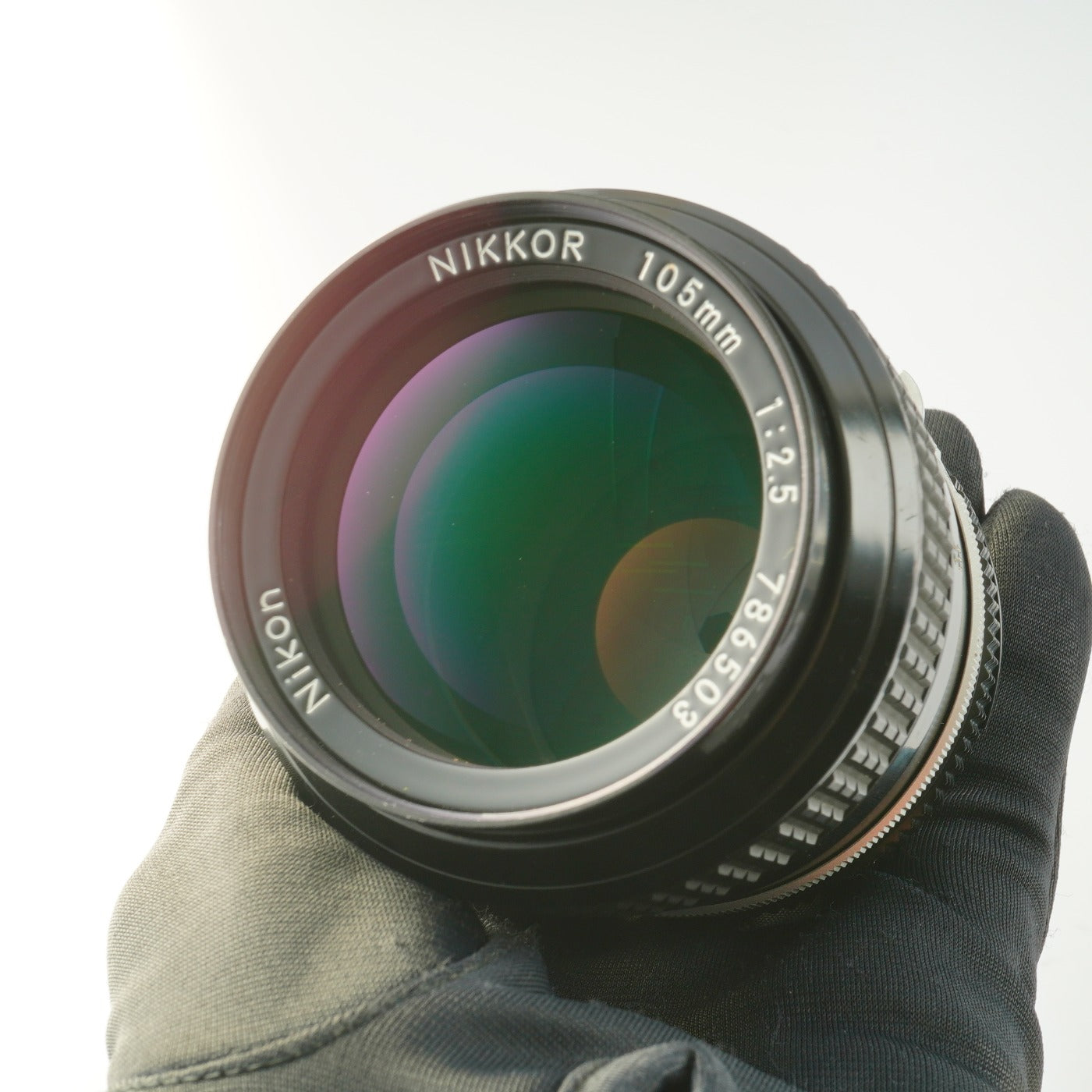 【Serviced】 Nikon Ai NIKKOR 105mm F/2.5 単焦点レンズ
