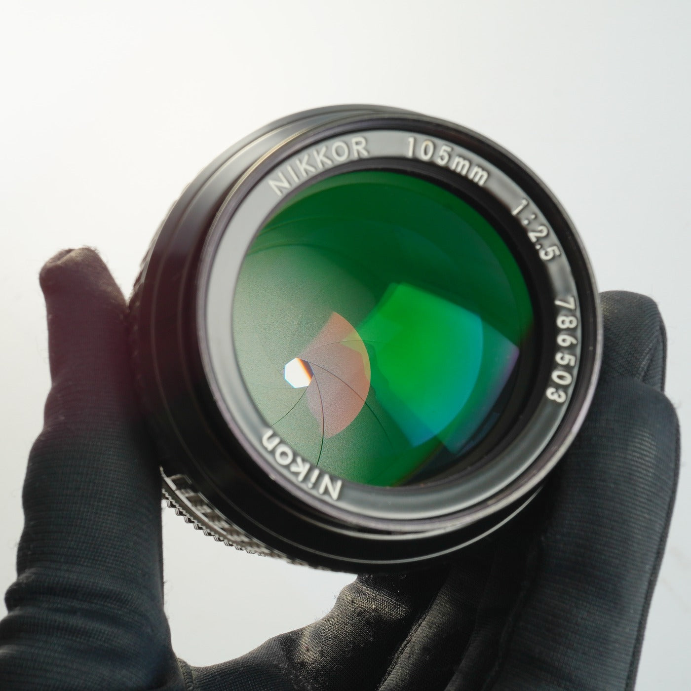 【Serviced】 Nikon Ai NIKKOR 105mm F/2.5 単焦点レンズ